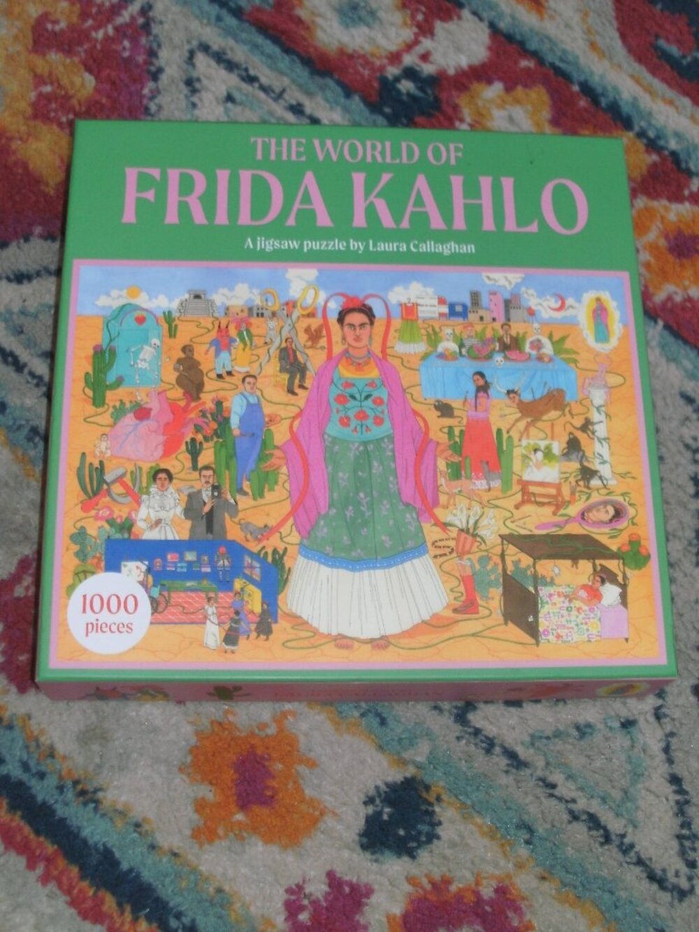 NEW ~ The World of Frida Kahlo ~ 1000 Piece Jigsaw Puzzle Laurence King 2020 10+